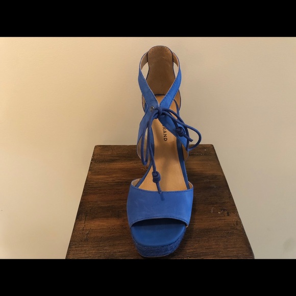 Lucky Brand Blue wedges - Picture 3 of 6
